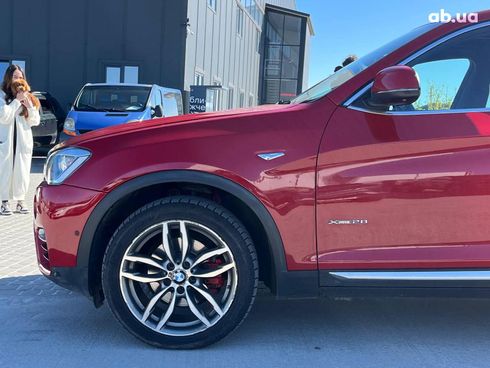BMW X4 2015 красный - фото 4