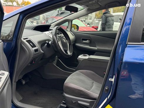 Toyota Prius V 2012 синий - фото 16