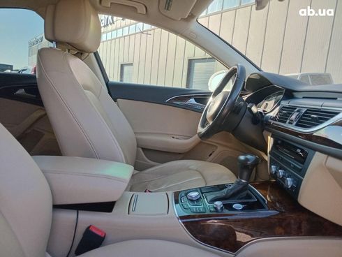 Audi A6 2014 белый - фото 10