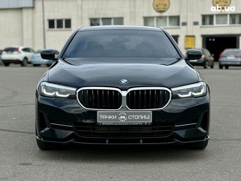 BMW 5 серия 2020 черный - фото 3