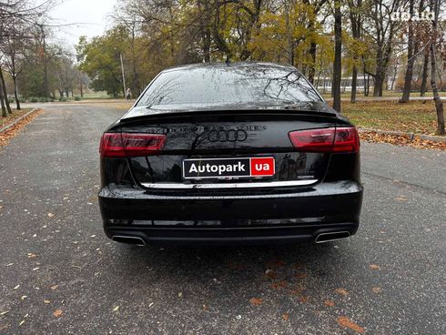 Audi A6 2016 черный - фото 4