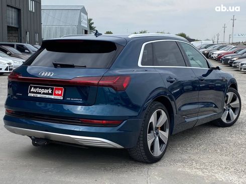 Audi E-Tron 2019 синий - фото 10