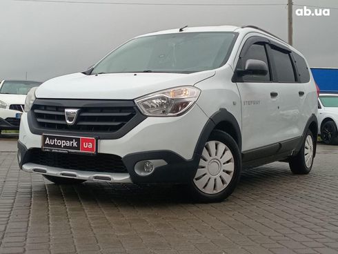 Dacia Lodgy 2015 белый - фото 46