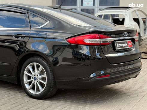 Ford Fusion 2017 черный - фото 27