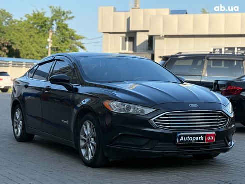 Ford Fusion 2017 черный - фото 3