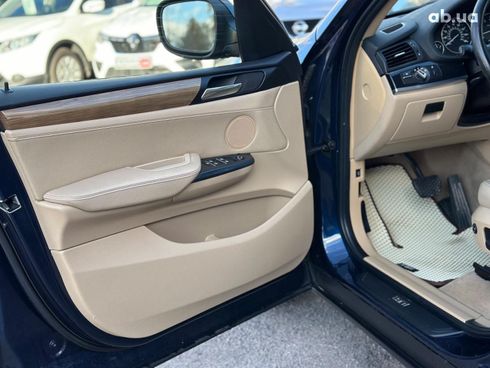 BMW X3 2011 синий - фото 76