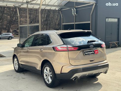 Ford Edge 2020 бежевый - фото 7