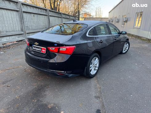 Chevrolet Malibu 2016 черный - фото 6