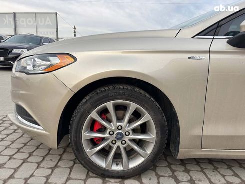 Ford Fusion 2016 бежевый - фото 4