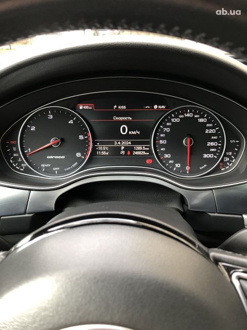 Audi A6 2015 серебристый - фото 9