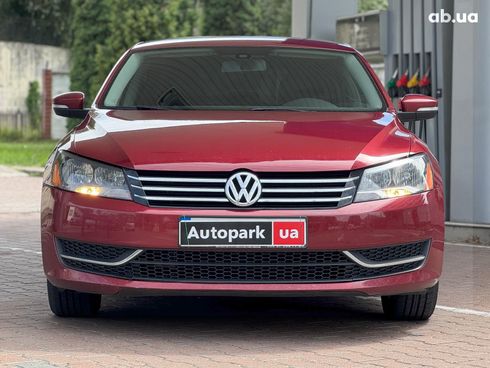 Volkswagen passat b7 2014 красный - фото 4