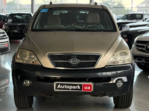 Kia Sorento 2003 бежевый - фото 2