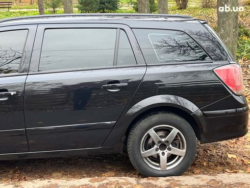 Opel Astra 2006 черный - фото 7