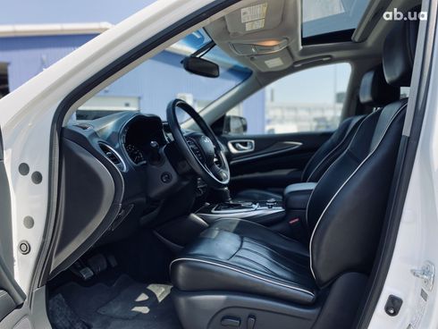 Infiniti QX60 2016 белый - фото 13