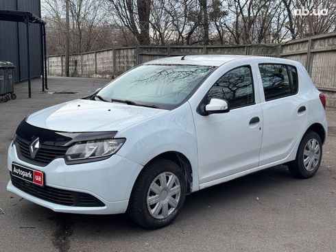 Renault Sandero 2016 белый - фото 3