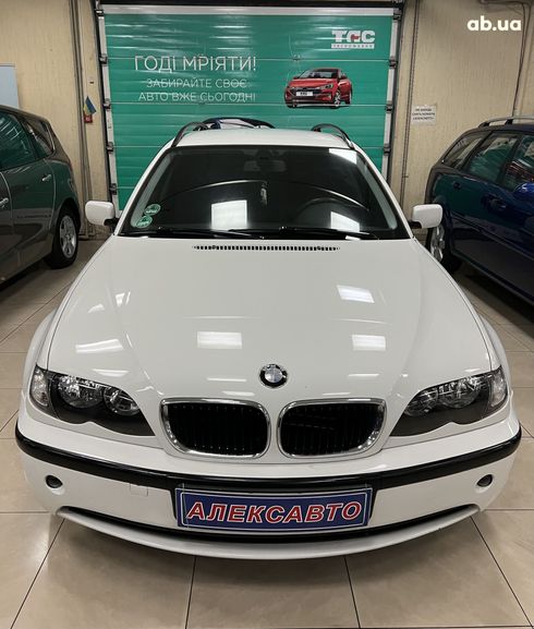 BMW 3 серия 2005 белый - фото 14