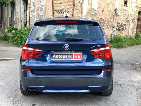 BMW X3 2011 синий - фото 6