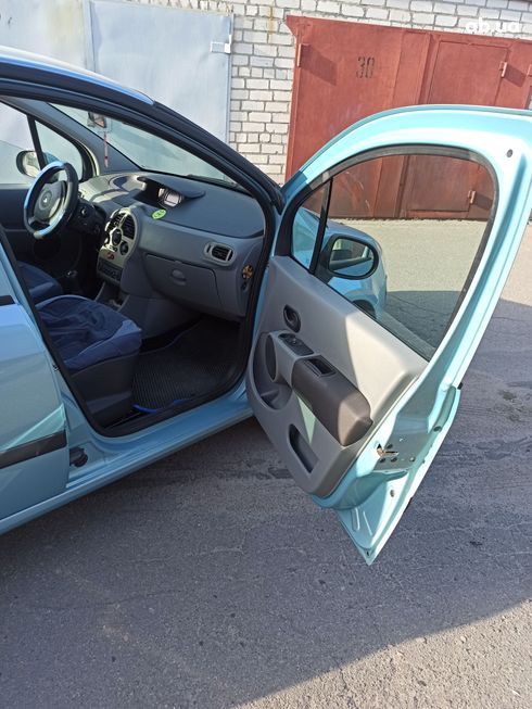 Renault Modus 2010 голубой - фото 13