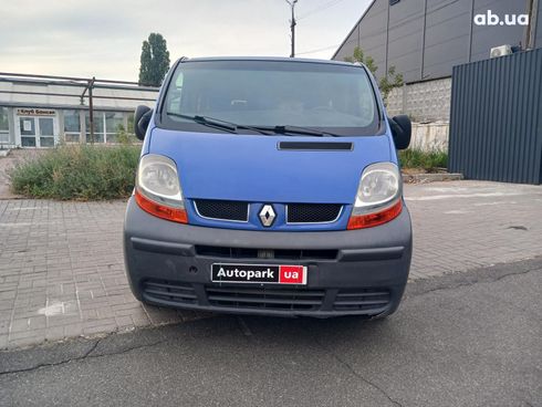 Renault Trafic 2002 синий - фото 2