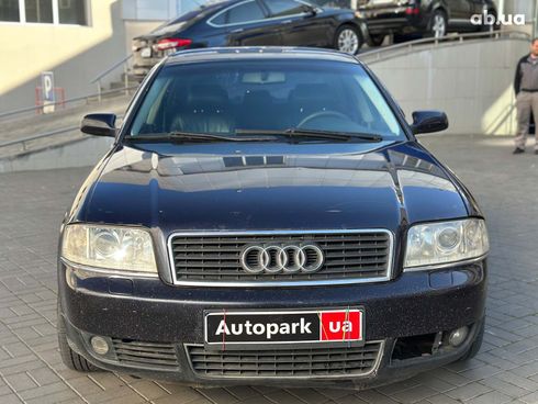 Audi A6 2003 синий - фото 2