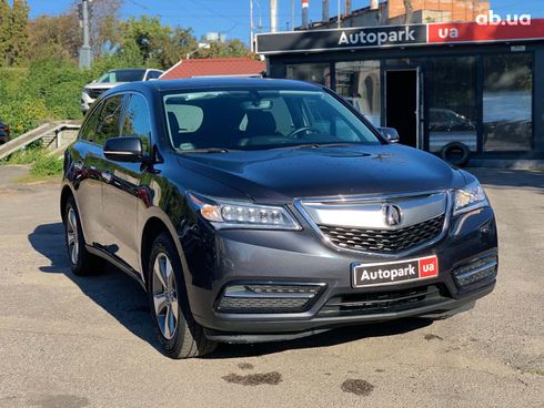 Acura MDX 2016 серый - фото 3