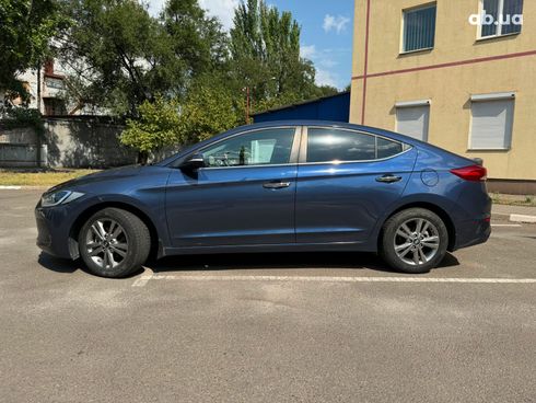 Hyundai Elantra 2018 синий - фото 2