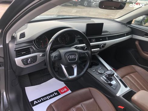 Audi a4 allroad 2017 серый - фото 22
