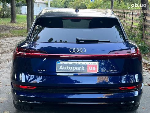 Audi E-Tron 2021 синий - фото 11