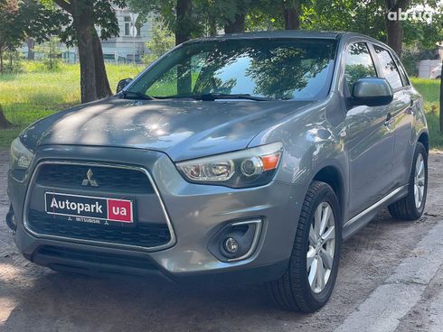 Mitsubishi Outlander 2015 серый - фото 2