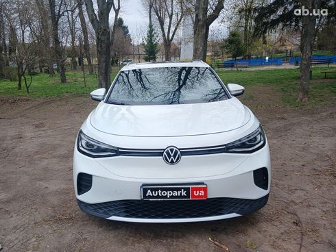 Volkswagen ID.4 Crozz 2022 белый - фото 2