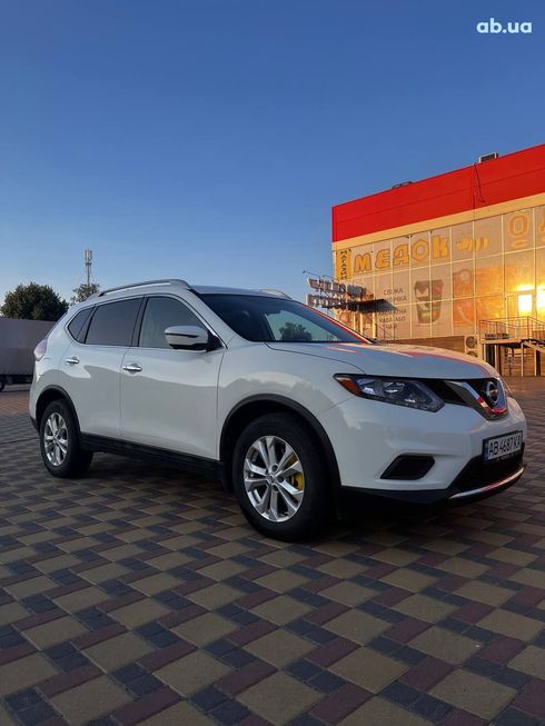 Nissan Rogue 2016 белый - фото 6