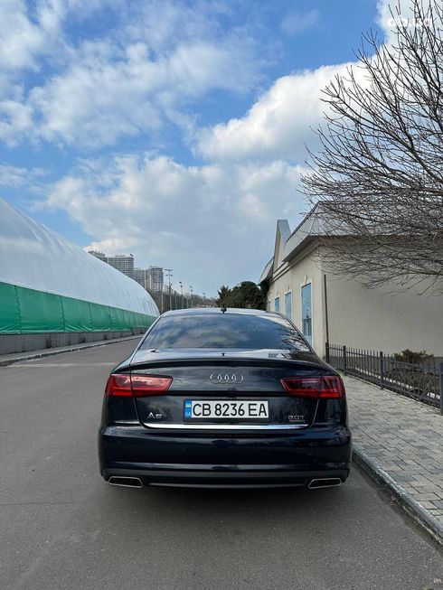 Audi A6 2015 синий - фото 10