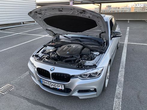 BMW 3 серия 2016 серебристый - фото 10