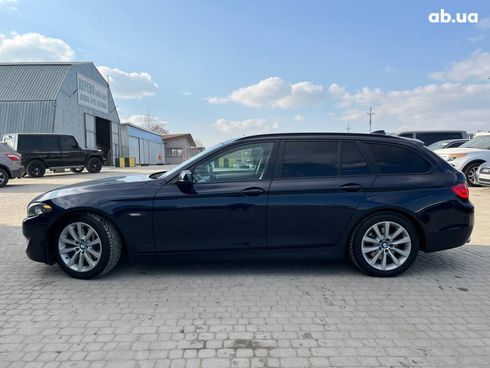 BMW 5 серия 2010 синий - фото 28