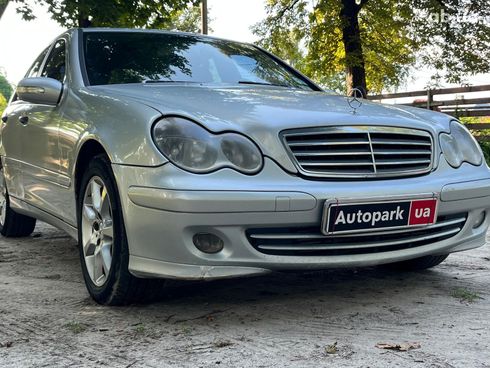 Mercedes-Benz C-Класс 2006 серый - фото 4