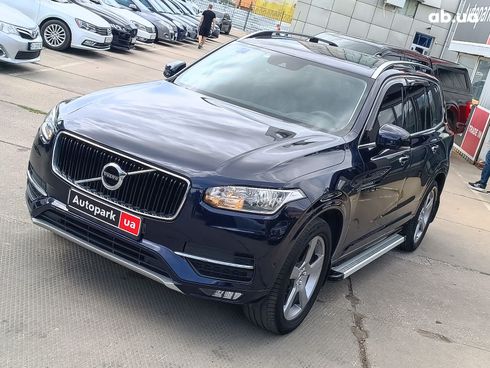 Volvo XC90 2015 синий - фото 11