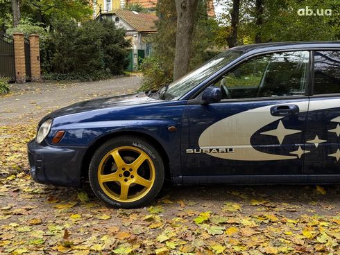 Subaru Impreza 2002 синий - фото 11