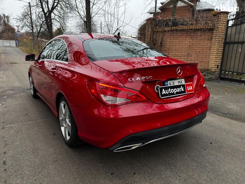 Mercedes-Benz CLA-Класс 2018 красный - фото 24