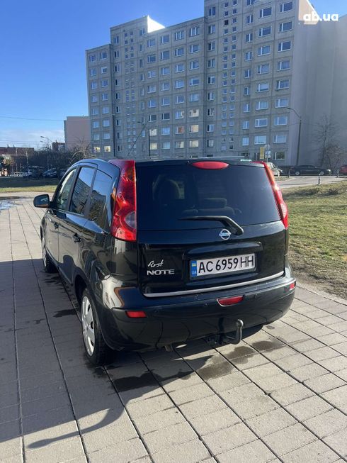 Nissan Note 2006 черный - фото 8