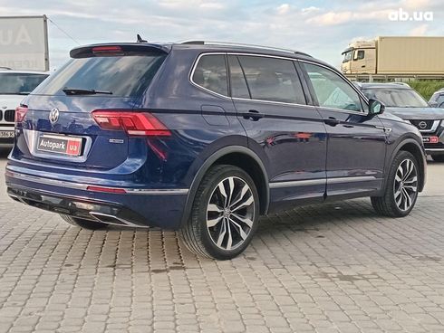 Volkswagen Tiguan 2021 синий - фото 5
