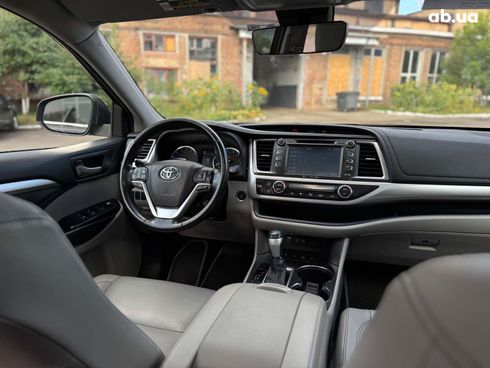 Toyota Highlander 2017 черный - фото 37