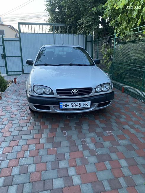 Toyota Corolla 2002 серый - фото 11