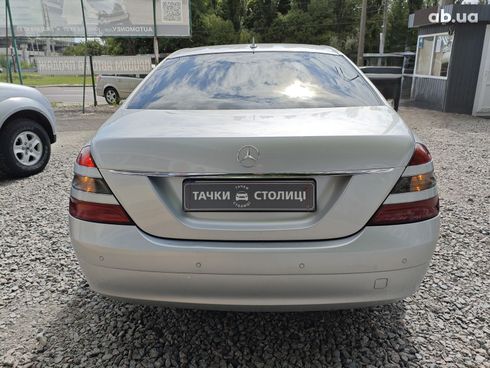 Mercedes-Benz S-Класс 2008 серебристый - фото 7