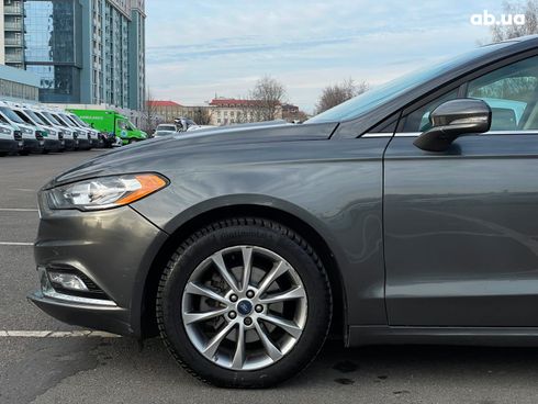 Ford Fusion 2016 серый - фото 2