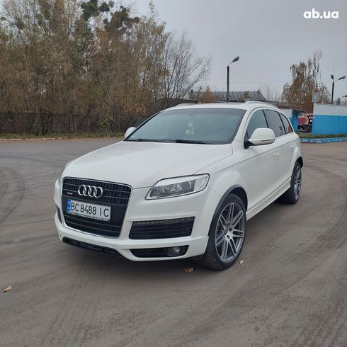 Audi Q7 2008 белый - фото 7