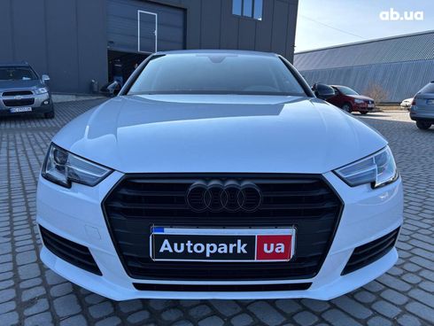 Audi A4 2019 белый - фото 2