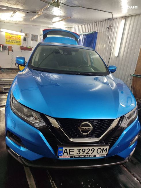 Nissan Qashqai 2019 голубой - фото 8