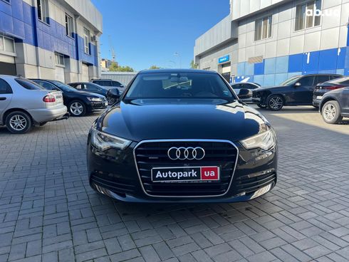 Audi A6 2013 черный - фото 2