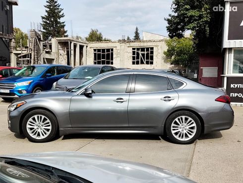 Infiniti Q70 2017 серый - фото 4