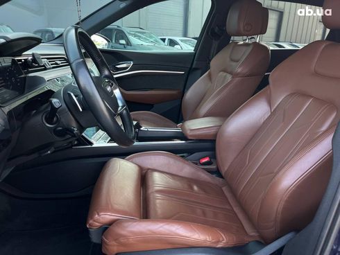 Audi E-Tron 2020 синий - фото 19